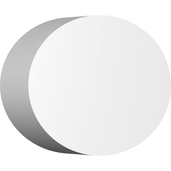 Ekena Millwork 4"W x 2 3/4"H x 3/4"P Standard Dalton Rosette with Square Edge (2-Pack)