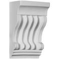 thumbnail image 1 of Ekena Millwork 4"W x 2 5/8"D x 6 5/8"H Berkshire Corbel, 1 of 5