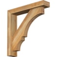 thumbnail image 1 of Ekena Millwork 4"W x 20"D x 20"H Balboa Block Rough Sawn Bracket w/ Offset Brace, Western Red Cedar, 1 of 25