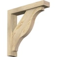 thumbnail image 1 of Ekena Millwork 4"W x 20"D x 20"H Funston Block Rough Sawn Bracket w/ Offset Brace, Douglas Fir, 1 of 25