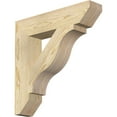 thumbnail image 1 of Ekena Millwork 4"W x 20"D x 20"H Funston Slat Rough Sawn Bracket, Douglas Fir, 1 of 4