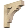 thumbnail image 1 of Ekena Millwork 4"W x 20"D x 20"H Merced Block Rough Sawn Bracket, Douglas Fir, 1 of 25