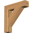 thumbnail image 1 of Ekena Millwork 4"W x 20"D x 20"H Traditional Block Rough Sawn Bracket, Western Red Cedar, 1 of 25