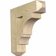 thumbnail image 1 of Ekena Millwork 4"W x 20"D x 20"H Traditional Traditional Rough Sawn Bracket, Douglas Fir, 1 of 4