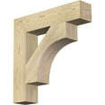 thumbnail image 1 of Ekena Millwork 4"W x 20"D x 20"H Westlake Block Rough Sawn Bracket, Douglas Fir, 1 of 25