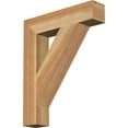 thumbnail image 1 of Ekena Millwork 4"W x 20"D x 24"H Traditional Block Rough Sawn Bracket, Western Red Cedar, 1 of 25