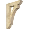 thumbnail image 1 of Ekena Millwork 4"W x 20"D x 28"H Legacy Slat Rough Sawn Bracket, Douglas Fir, 1 of 4