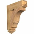 thumbnail image 1 of Ekena Millwork 4"W x 20"D x 28"H Olympic Traditional Rough Sawn Bracket, Douglas Fir, 1 of 4