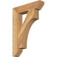 thumbnail image 1 of Ekena Millwork 4"W x 20"D x 28"H Westlake Slat Rough Sawn Bracket, Western Red Cedar, 1 of 4