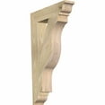 thumbnail image 1 of Ekena Millwork 4"W x 20"D x 32"H Funston Traditional Rough Sawn Bracket, Douglas Fir, 1 of 4
