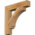 thumbnail image 1 of Ekena Millwork 4"W x 22"D x 22"H Imperial Block Rough Sawn Bracket, Western Red Cedar, 1 of 25