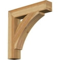 thumbnail image 1 of Ekena Millwork 4"W x 22"D x 22"H Thorton Block Rough Sawn Bracket, Western Red Cedar, 1 of 25