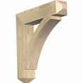 thumbnail image 1 of Ekena Millwork 4"W x 22"D x 22"H Thorton Craftsman Rough Sawn Bracket, Douglas Fir, 1 of 13