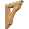 thumbnail image 1 of Ekena Millwork 4"W x 22"D x 26"H Legacy Traditional Rough Sawn Bracket, Western Red Cedar, 1 of 4