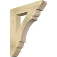 thumbnail image 1 of Ekena Millwork 4"W x 22"D x 26"H Olympic Slat Rough Sawn Bracket, Douglas Fir, 1 of 4