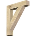 thumbnail image 1 of Ekena Millwork 4"W x 22"D x 26"H Traditional Block Rough Sawn Bracket, Douglas Fir, 1 of 25