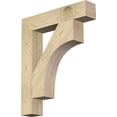 thumbnail image 1 of Ekena Millwork 4"W x 22"D x 26"H Westlake Block Rough Sawn Bracket, Douglas Fir, 1 of 25