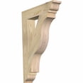 thumbnail image 1 of Ekena Millwork 4"W x 22"D x 30"H Funston Traditional Rough Sawn Bracket, Douglas Fir, 1 of 13