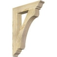 thumbnail image 1 of Ekena Millwork 4"W x 22"D x 30"H Legacy Traditional Rough Sawn Bracket, Douglas Fir, 1 of 4