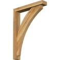 thumbnail image 1 of Ekena Millwork 4"W x 22"D x 30"H Thorton Block Rough Sawn Bracket w/ Offset Brace, Western Red Cedar, 1 of 25