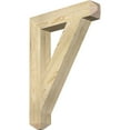 thumbnail image 1 of Ekena Millwork 4"W x 22"D x 30"H Traditional Craftsman Rough Sawn Bracket, Douglas Fir, 1 of 13