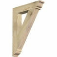 thumbnail image 1 of Ekena Millwork 4"W x 22"D x 30"H Traditional Traditional Rough Sawn Bracket, Douglas Fir, 1 of 13