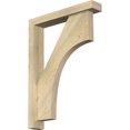 thumbnail image 1 of Ekena Millwork 4"W x 22"D x 30"H Westlake Block Rough Sawn Bracket w/ Offset Brace, Douglas Fir, 1 of 25
