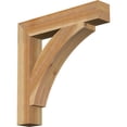 thumbnail image 1 of Ekena Millwork 4"W x 24"D x 24"H Thorton Block Rough Sawn Bracket, Western Red Cedar, 1 of 25