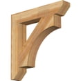 thumbnail image 1 of Ekena Millwork 4"W x 24"D x 24"H Westlake Slat Rough Sawn Bracket, Western Red Cedar, 1 of 4