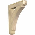 thumbnail image 1 of Ekena Millwork 4"W x 24"D x 28"H Thorton Craftsman Rough Sawn Bracket, Douglas Fir, 1 of 13