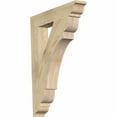 thumbnail image 1 of Ekena Millwork 4"W x 24"D x 32"H Olympic Traditional Rough Sawn Bracket, Douglas Fir, 1 of 13