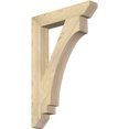 thumbnail image 1 of Ekena Millwork 4"W x 24"D x 36"H Imperial Slat Rough Sawn Bracket, Douglas Fir, 1 of 4