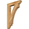thumbnail image 1 of Ekena Millwork 4"W x 24"D x 36"H Imperial Slat Rough Sawn Bracket, Western Red Cedar, 1 of 4