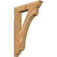 thumbnail image 1 of Ekena Millwork 4"W x 24"D x 36"H Legacy Traditional Rough Sawn Bracket, Western Red Cedar, 1 of 4