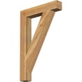 thumbnail image 1 of Ekena Millwork 4"W x 24"D x 36"H Traditional Block Rough Sawn Bracket, Western Red Cedar, 1 of 25