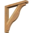 thumbnail image 1 of Ekena Millwork 4"W x 26"D x 26"H Funston Block Rough Sawn Bracket w/ Offset Brace, Western Red Cedar, 1 of 25