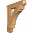 thumbnail image 1 of Ekena Millwork 4"W x 26"D x 26"H Merced Craftsman Rough Sawn Bracket, Western Red Cedar, 1 of 13