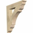 thumbnail image 1 of Ekena Millwork 4"W x 26"D x 26"H Olympic Traditional Rough Sawn Bracket, Douglas Fir, 1 of 13