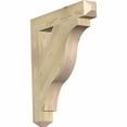 thumbnail image 1 of Ekena Millwork 4"W x 26"D x 30"H Funston Craftsman Rough Sawn Bracket, Douglas Fir, 1 of 13