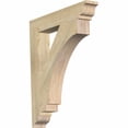 thumbnail image 1 of Ekena Millwork 4"W x 26"D x 30"H Imperial Traditional Rough Sawn Bracket, Douglas Fir, 1 of 13