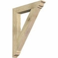 thumbnail image 1 of Ekena Millwork 4"W x 26"D x 34"H Traditional Traditional Rough Sawn Bracket, Douglas Fir, 1 of 13