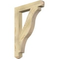 thumbnail image 1 of Ekena Millwork 4"W x 26"D x 38"H Funston Craftsman Rough Sawn Bracket, Douglas Fir, 1 of 4