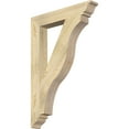 thumbnail image 1 of Ekena Millwork 4"W x 26"D x 38"H Funston Traditional Rough Sawn Bracket, Douglas Fir, 1 of 4