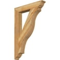thumbnail image 1 of Ekena Millwork 4"W x 26"D x 38"H Funston Traditional Rough Sawn Bracket, Western Red Cedar, 1 of 4