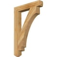thumbnail image 1 of Ekena Millwork 4"W x 26"D x 38"H Imperial Craftsman Rough Sawn Bracket, Western Red Cedar, 1 of 4