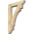 thumbnail image 1 of Ekena Millwork 4"W x 26"D x 38"H Merced Slat Rough Sawn Bracket, Douglas Fir, 1 of 4