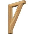 thumbnail image 1 of Ekena Millwork 4"W x 26"D x 38"H Traditional Block Rough Sawn Bracket, Western Red Cedar, 1 of 4