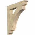thumbnail image 1 of Ekena Millwork 4"W x 28"D x 28"H Imperial Traditional Rough Sawn Bracket, Douglas Fir, 1 of 13