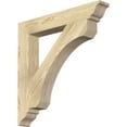 thumbnail image 1 of Ekena Millwork 4"W x 28"D x 28"H Legacy Traditional Rough Sawn Bracket, Douglas Fir, 1 of 4