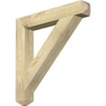 thumbnail image 1 of Ekena Millwork 4"W x 28"D x 28"H Traditional Craftsman Rough Sawn Bracket, Douglas Fir, 1 of 4